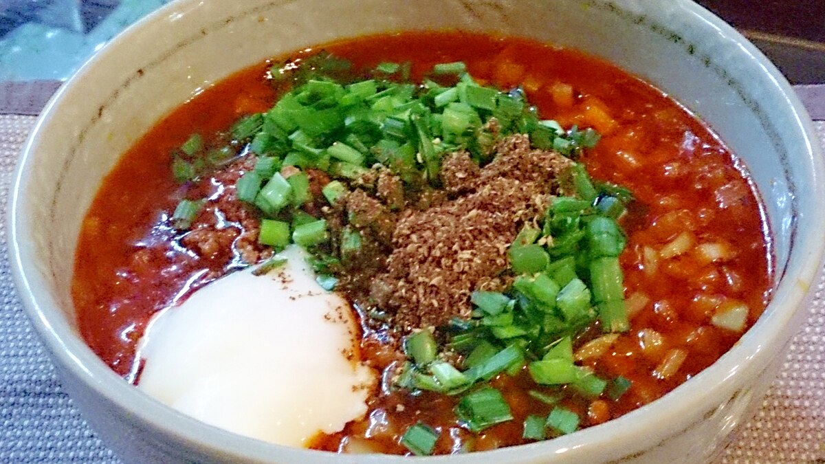 お手軽だけどプロの味 勝浦タンタン麺 レシピ 作り方 By さいばば 楽天レシピ
